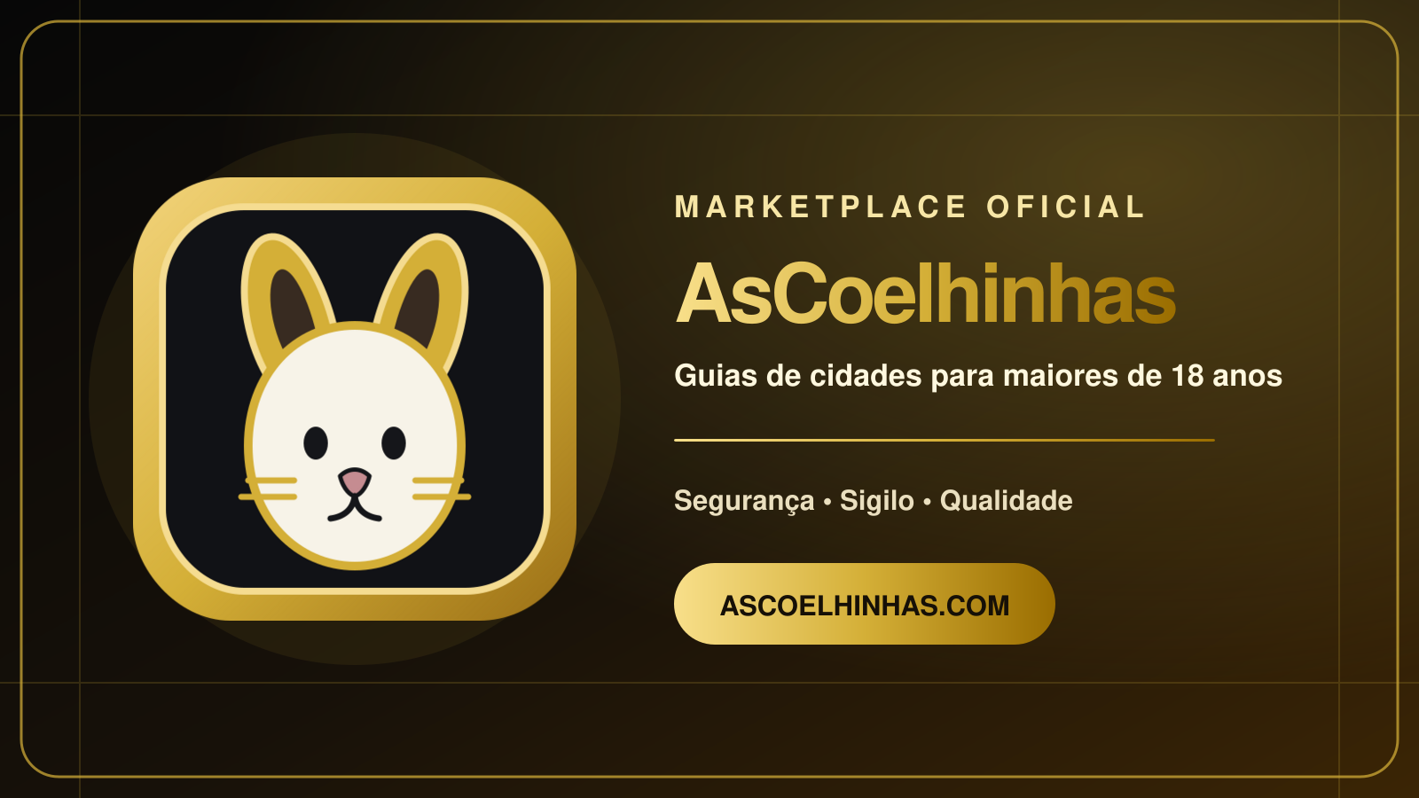 AsCoelhinhas — marketplace oficial